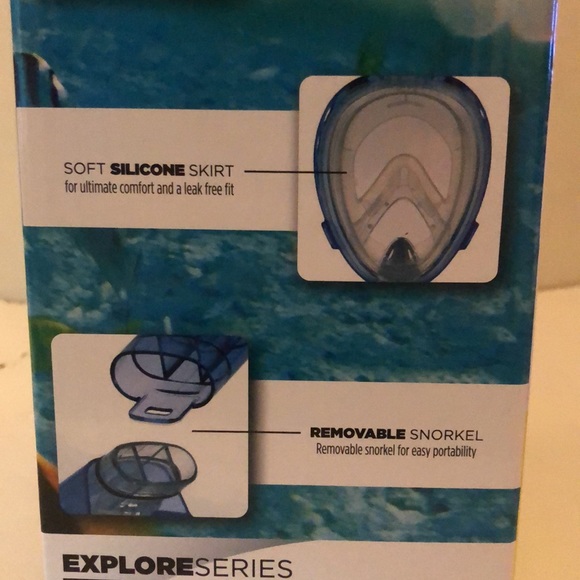 U.S. Divers Silicone Full Face Mask Size Adult - Picture 8 of 11